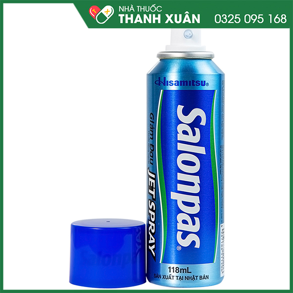 Salonpas Jet Spray xịt giảm đau, kháng viêm cơ